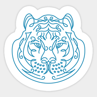 Tiger. Sticker